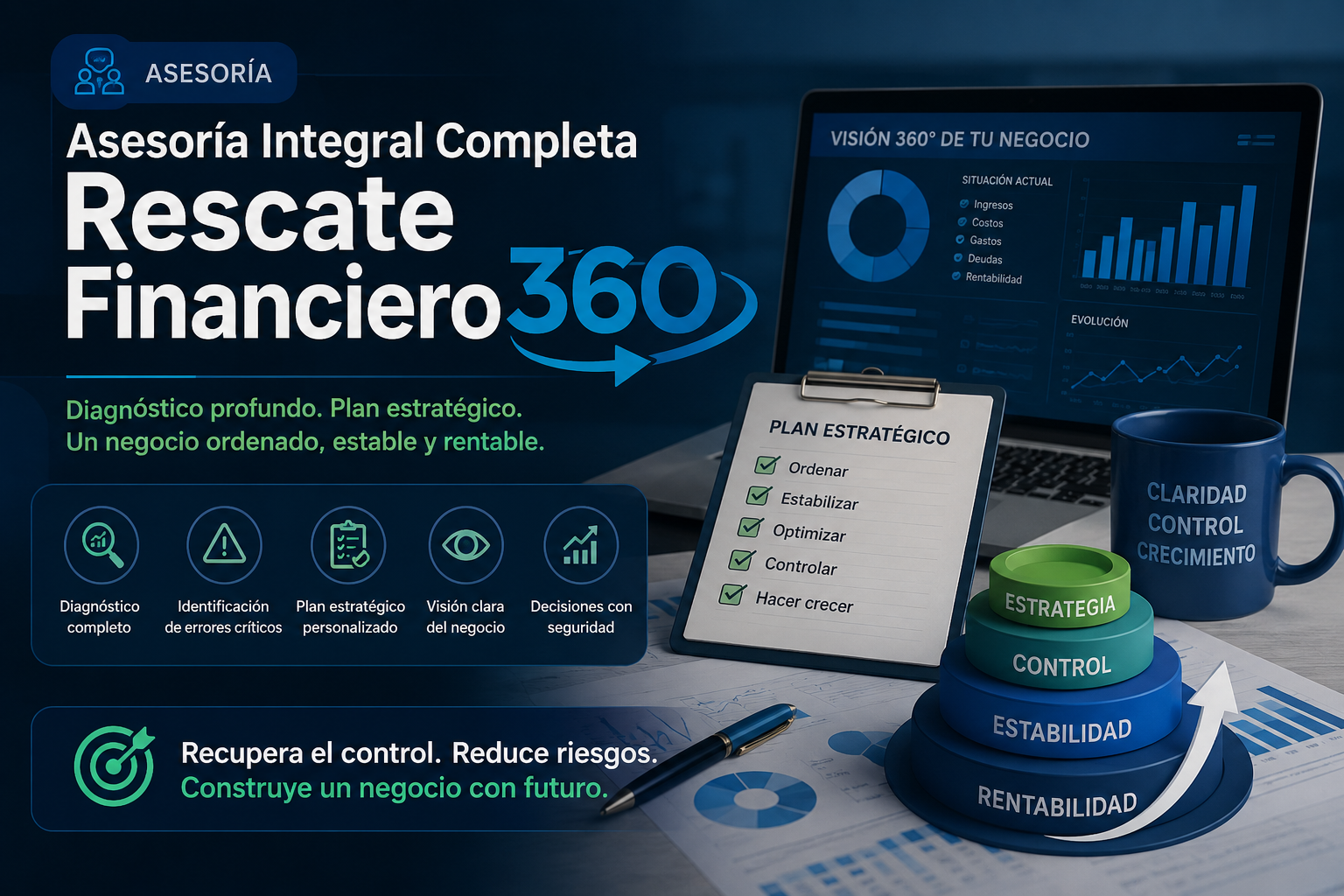 Asesoría Integral Completa: “Rescate Financiero 360