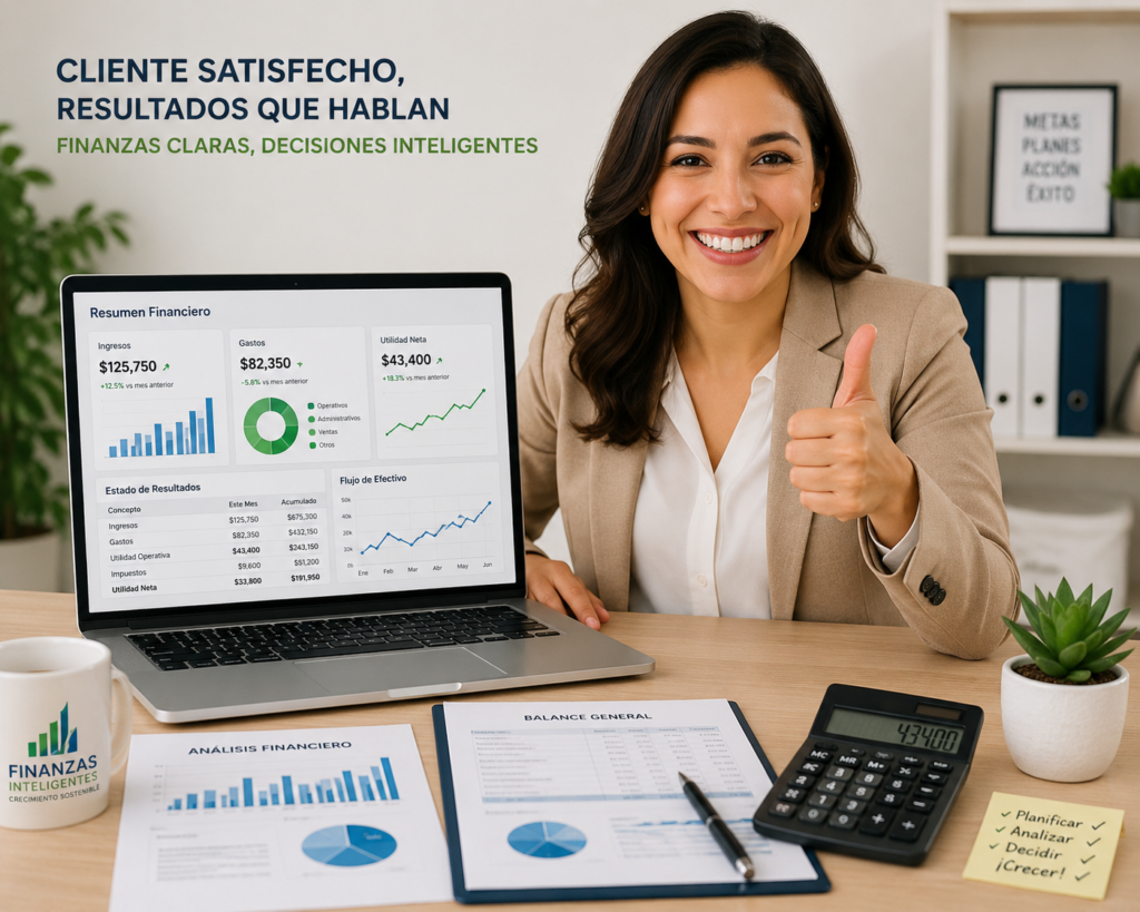 Cliente satisfecha